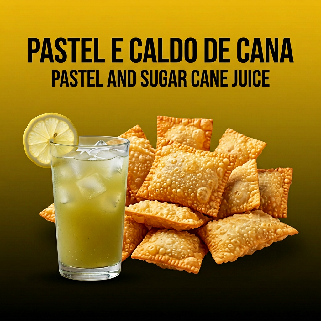 Pastel e Caldo de Cana - Pastel & Sugar Cane Juice